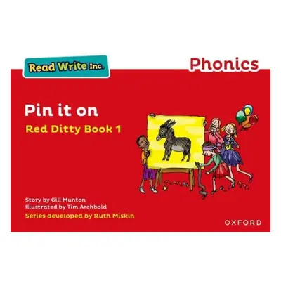 Read Write Inc. Phonics: Pin It On (Red Ditty Book 1) - Munton, Gill