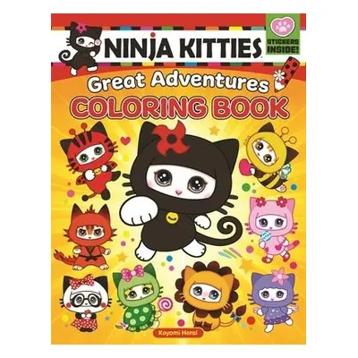 Ninja Kitties Great Adventures Coloring Book - Harai, Kayomi