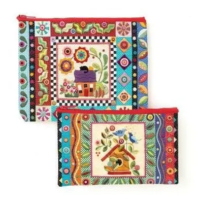 Colorful Creatures Eco Pouch Set - Kaprow, Erica