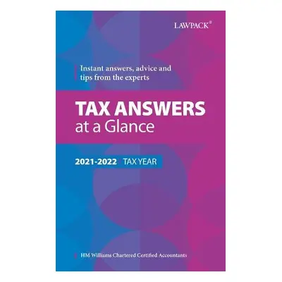 Tax Answers at a Glance 2021/22 - HM Williams Chartered Certified Accountants