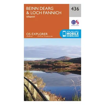 Beinn Dearg and Loch Fannich - Ordnance Survey