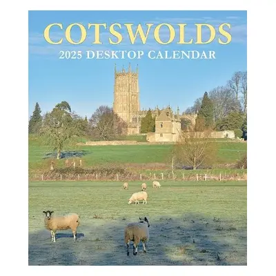 Cotswolds Large Desktop Calendar - 2025 - Andrews, Chris