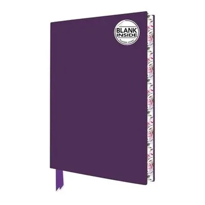 Purple Blank Artisan Notebook (Flame Tree Journals)