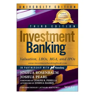 Investment Banking - Rosenbaum, Joshua a Pearl, Joshua