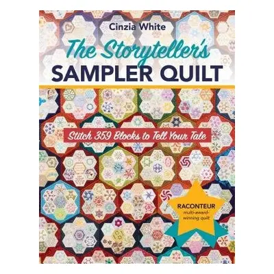 Storyteller's Sampler Quilt - White, Cinzia