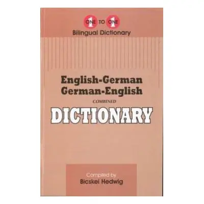 English-German a German-English One-to-One Dictionary - Hedwig, Berthold