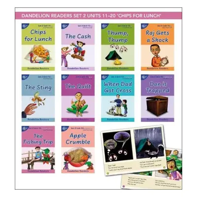 Phonic Books Dandelion Readers Set 2 Units 11-20 - Phonic Books