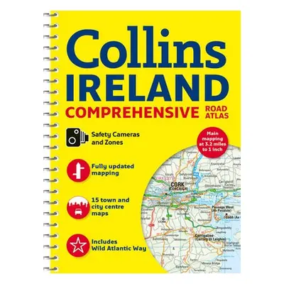 Comprehensive Road Atlas Ireland - Collins Maps