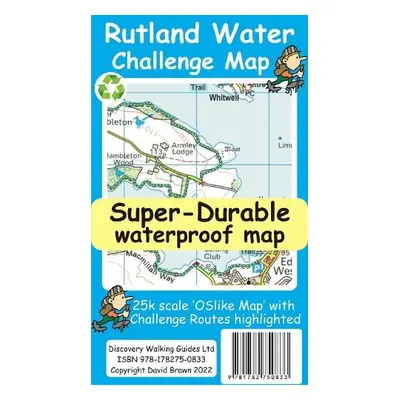 Rutland Water Challenge Map and Guide - Brawn, David