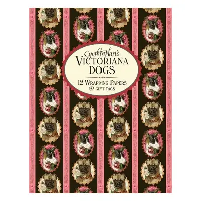 Cynthia Hart's Victoriana Dogs: 12 Wrapping Papers and Gift Tags - Hart, Cynthia