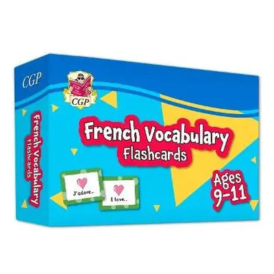 French Vocabulary Flashcards for Ages 9-11 (with Free Online Audio) - CGP Books