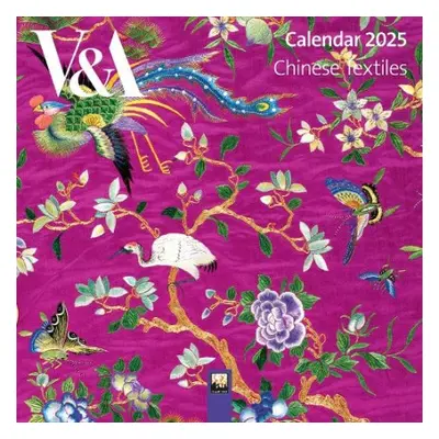 VaA: Chinese Textiles Mini Wall Calendar 2025 (Art Calendar)