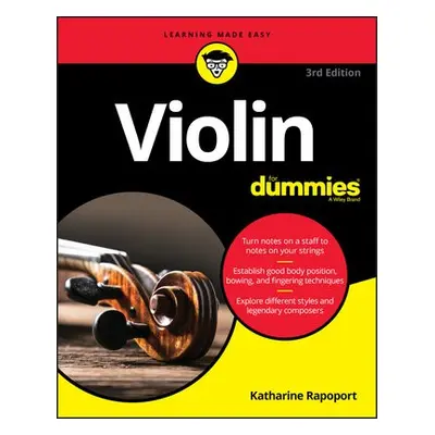 Violin For Dummies - Rapoport, Katharine