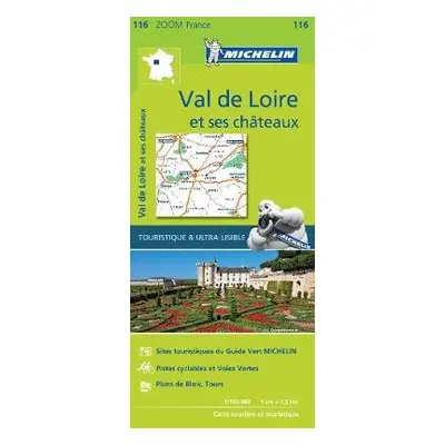 Chateaux of the Loire - Zoom Map 116 - Michelin