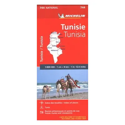 Tunisia - Michelin National Map 744 - Michelin