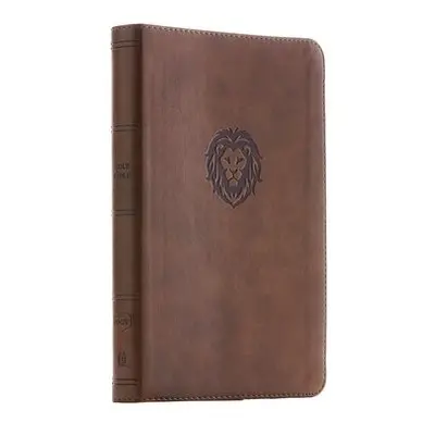 NKJV, Thinline Bible Youth Edition, Leathersoft, Brown, Red Letter, Comfort Print - Thomas Nelso