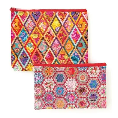 Kaffe Fassett’s Fabulous Florals Eco Pouch Set - Fassett, Kaffe