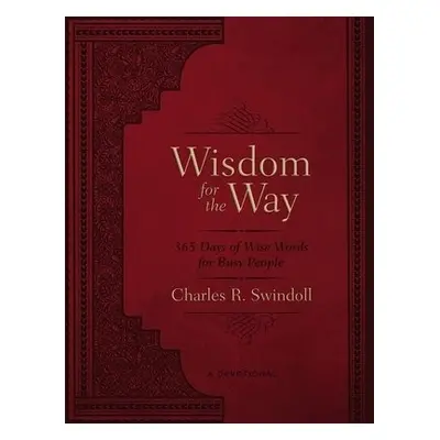 Wisdom for the Way, Large Text Leathersoft - Swindoll, Charles R.