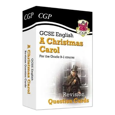 GCSE English - A Christmas Carol Revision Question Cards - CGP Books