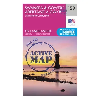 Swansea a Gower, Carmarthen - Ordnance Survey