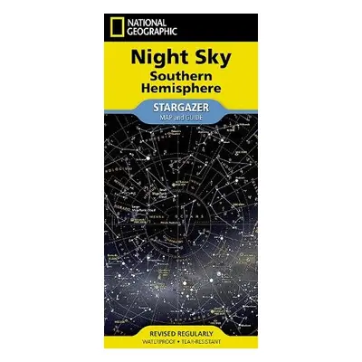 National Geographic Night Sky - Southern Hemisphere Map (Stargazer Folded) - National Geographic