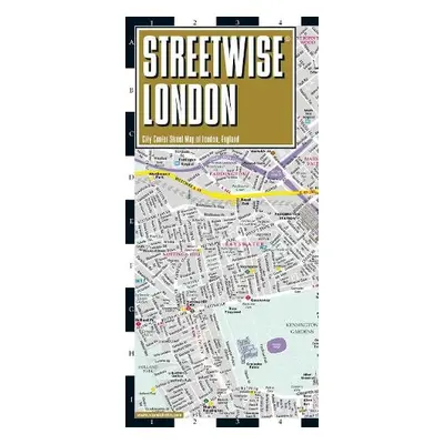 Streetwise London Map - Laminated City Center Street Map of London, England - Michelin