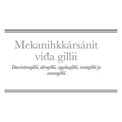 Mekanihkk?rs?nit via#273;a gillii