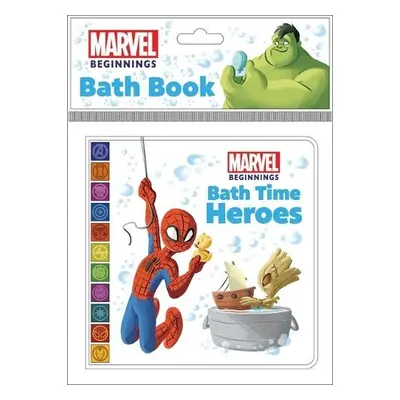 Marvel Beginnings: Bath Time Heroes Bath Book - Pi Kids