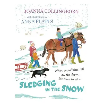 Sledging in the Snow - Collingborn, Joanna