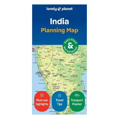 Lonely Planet India Planning Map - Lonely Planet