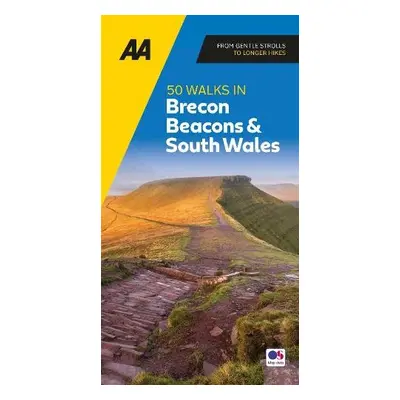 AA 50 Walks in Brecon Beacons a South Wales