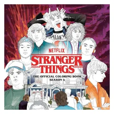 Stranger Things: The Official Coloring Book, Season 4 - NETFLIX