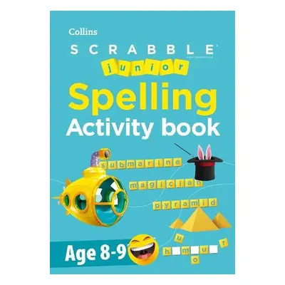 SCRABBLE™ Junior Spelling Activity Book Age 8-9 - Collins Scrabble