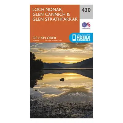 Loch Monar, Glen Cannich and Glen Strathfarrar - Ordnance Survey