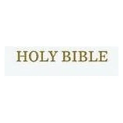 KJV Holy Bible: Gift and Award, White Leather-Look, Red Letter, Comfort Print: King James Versio