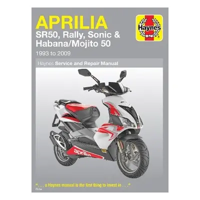 Aprilia SR50, Rally, Sonic a Habana/Mojito Scooters (93 - 09) - Mather, Phil