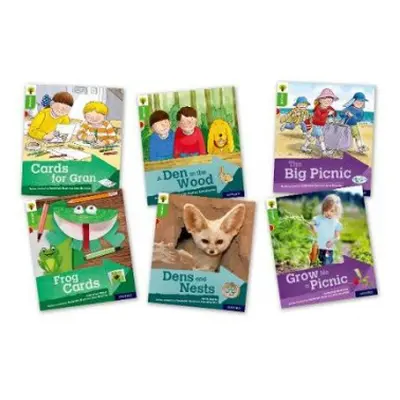 Oxford Reading Tree Explore with Biff, Chip and Kipper: Oxford Level 2: Mixed Pack of 6 - Hunt, 