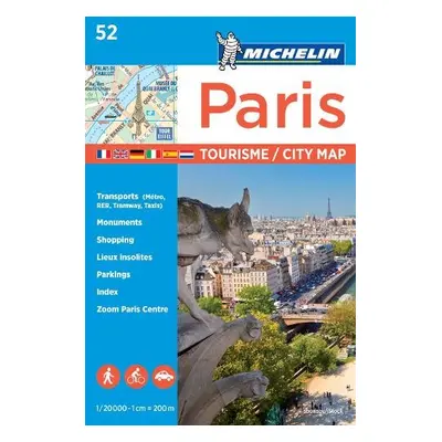 Paris - Michelin City Plan 52 - Michelin