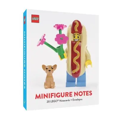 LEGO® Minifigure Notes: 20 Notecards and Envelopes