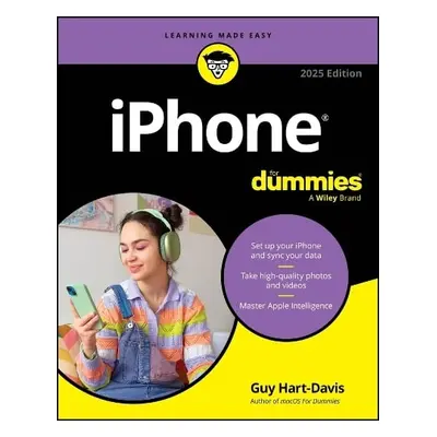 iPhone For Dummies, 2025 Edition - Hart-Davis, Guy