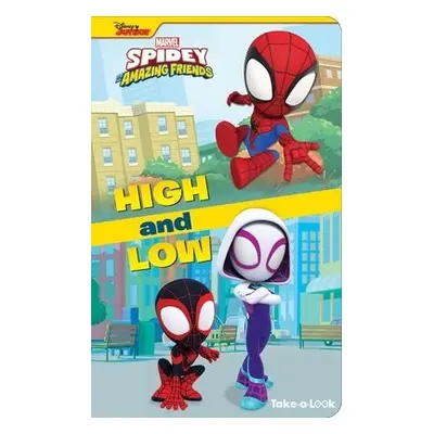 Disney Junior Marvel Spidey and His Amazing Friends: High and Low Take-a-Look Book - PI Kids