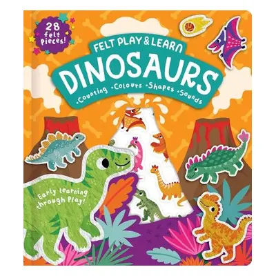 Felt Play a Learn Dinosaurs - Barker, Alice