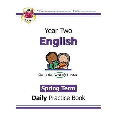 KS1 English Year 2 Daily Practice Book: Spring Term - CGP Books