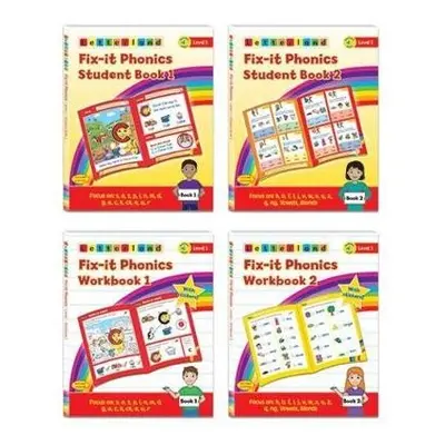 Fix-it Phonics - Level 1 - Student Pack (2nd Edition) - Holt, Lisa