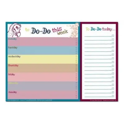 Dodo Daily to Do List Notepad (A4) Classic