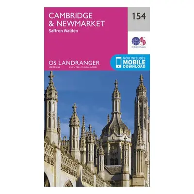 Cambridge, Newmarket a Saffron Walden - Ordnance Survey