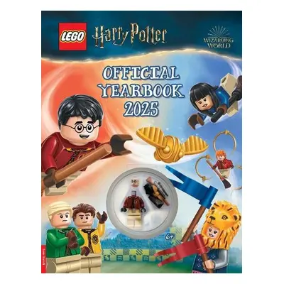 LEGO® Harry Potter™: Official Yearbook 2025 (with Harry Potter minifigure, broomstick and Golden