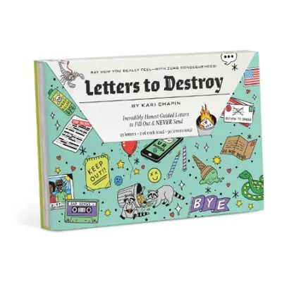 Knock Knock Letters to Destroy Journal - Knock Knock