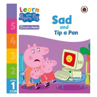 Learn with Peppa Phonics Level 1 Book 2 – Sad and Tip a Pan (Phonics Reader) - Peppa Pig