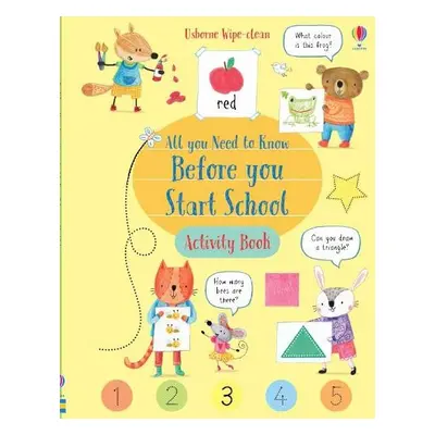 Wipe-Clean All You Need to Know Before You Start School Activity Book - Bathie, Holly